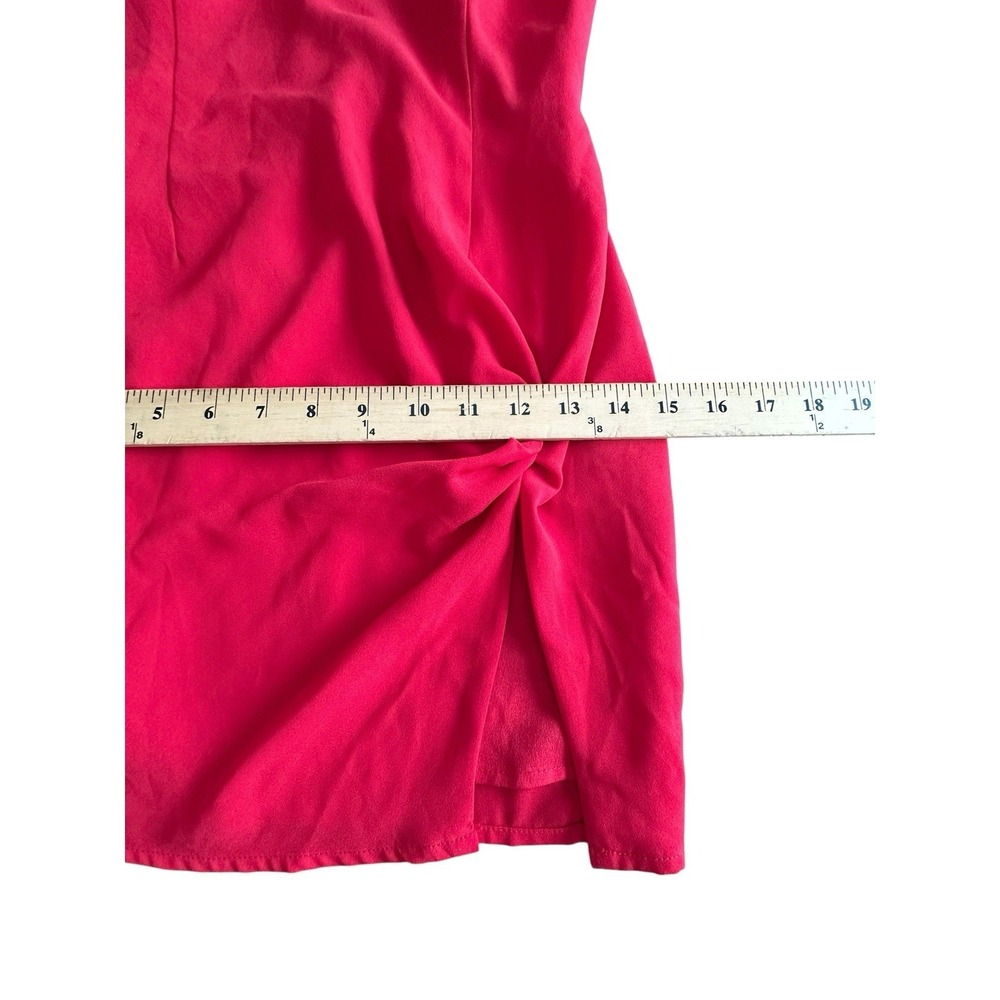 REVOLVE Superdown Syrus Slit Mini Dress Small Cherry Red Date Night #AA11-1 - Picture 6 of 11
